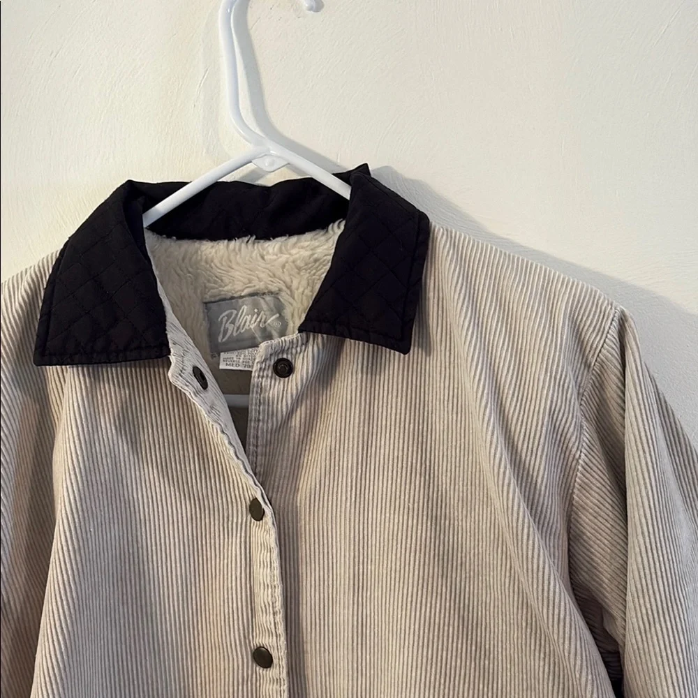 Blair Tan and Black Utility Jacket - Picture 7 of 7